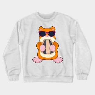 Hamster Sunglasses Crewneck Sweatshirt